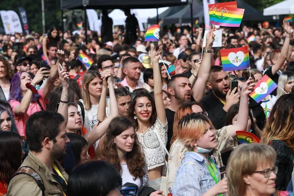 Sofia Bulgarien Juni 2021 Die Alljährliche Lgbt Veranstaltung Sofia Pride — Stockfoto