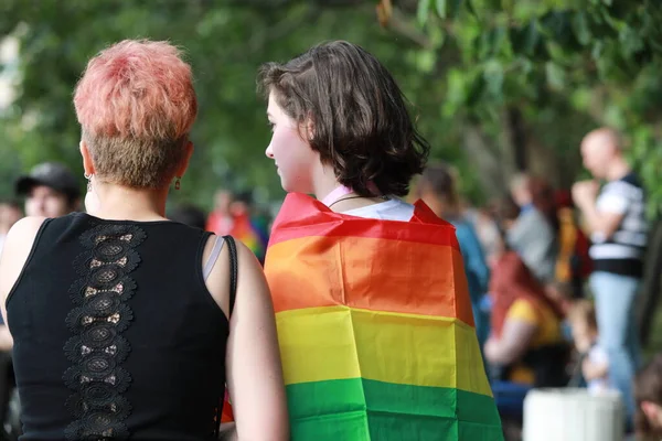 Sofia Bulgarien Juni 2021 Die Alljährliche Lgbt Veranstaltung Sofia Pride — Stockfoto