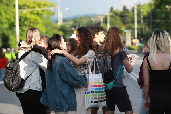 Sofia Bulgarien Juni 2021 Die Alljährliche Lgbt Veranstaltung Sofia Pride — Stockfoto