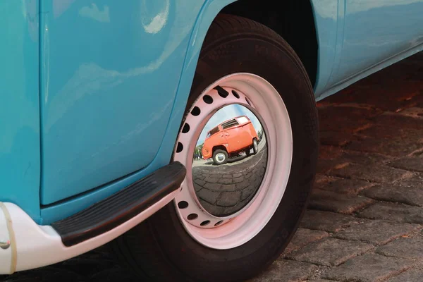 Sofia Bulgaria June 2021 Parade Old Retro Cars Spring Retro — Stock Photo, Image