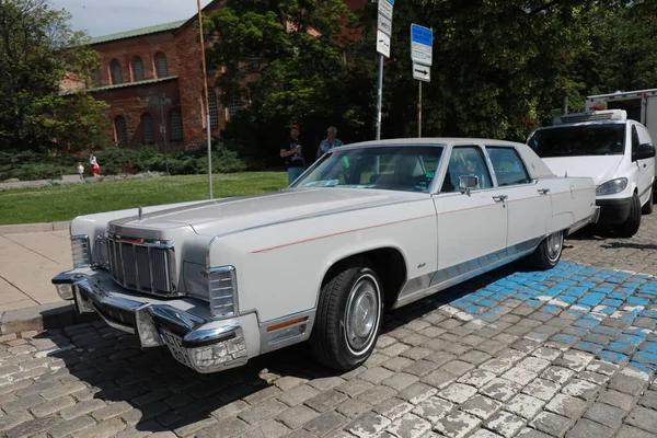 Sofia Bulgaria June 2021 Parade Old Retro Cars Spring Retro — Stock Photo, Image