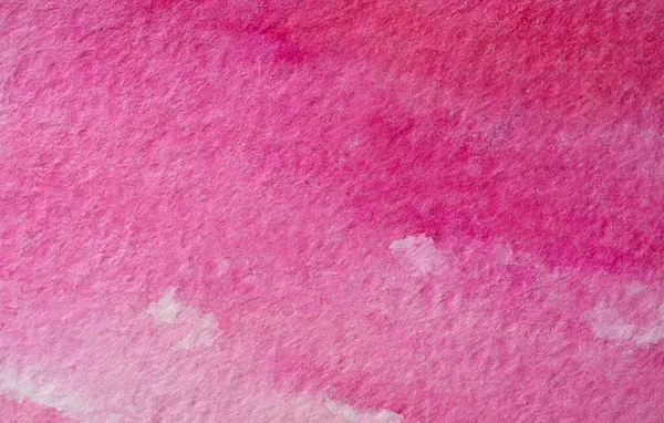 Textura Papel Magenta Fondo Rosa Acuarela Salpicadura Dibujado Mano —  Fotos de Stock