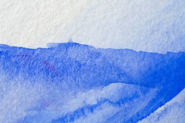 Soyut desen fırça mürekkebi arka plan akvaryum suluboya el boyası. Dekoratif mavi duvar kağıdı