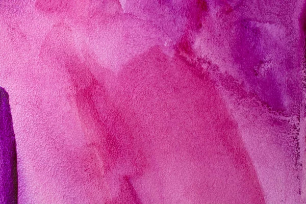 Magenta Kağıt Doku. Arka plan, pembe suluboya el çizimi