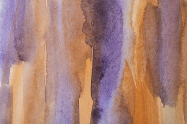 Soyut suluboya resim arka planı, doku arkaplanı. Dekoratif kahverengi duvar kağıdı. Koyu kağıdın yapısı.