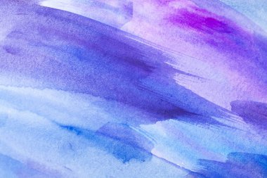 Soyut El, ıslak kağıt üzerine mavi suluboya arkaplan, yaratıcı duvar kağıdı veya tasarım için doku.