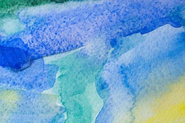 blue watercolors on paper texture, background design, hand painted element