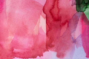 Magenta Kağıt Doku. Arka plan, pembe suluboya el çizimi