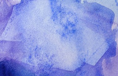 Soyut El, ıslak kağıt üzerine mavi suluboya arkaplan, yaratıcı duvar kağıdı veya tasarım için doku.