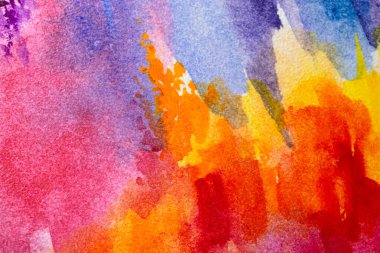 çok renkli suluboya arka plan dokusu
