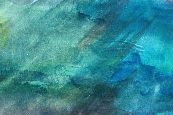 blue watercolors on paper texture, background design, hand painted element