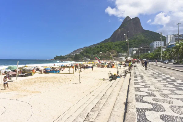 Río Janeiro Ipanema Vista Playa Brasil América Del Sur —  Fotos de Stock