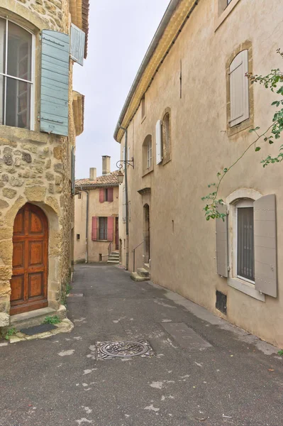 Lourmarin Provence Ban Old City Street View Franciaország Európa — Stock Fotó