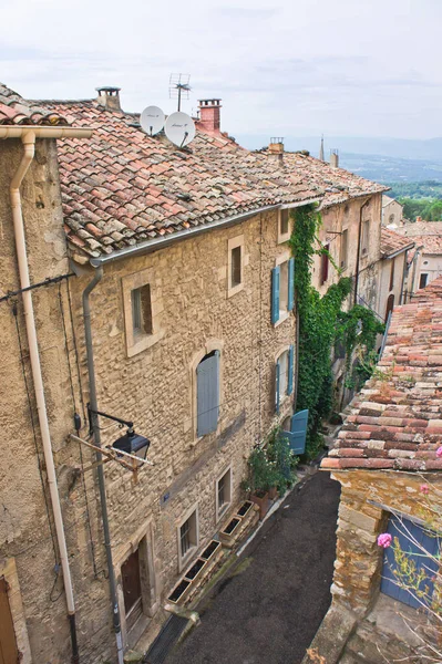 Bonnieux Provenza Vista Panorámica Ciudad Vieja Francia Europa — Foto de Stock