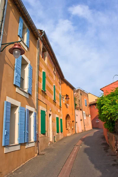 Rosellón Provenza Vistas Ciudad Vieja Francia Europa — Foto de Stock