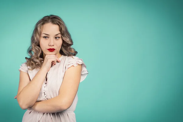 Woman has an idea — Stock Photo, Image