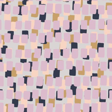 Multicolored painted seamless pattern