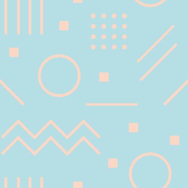 texture pattern with geometric colorful shapes