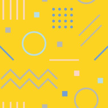 texture pattern with geometric colorful shapes