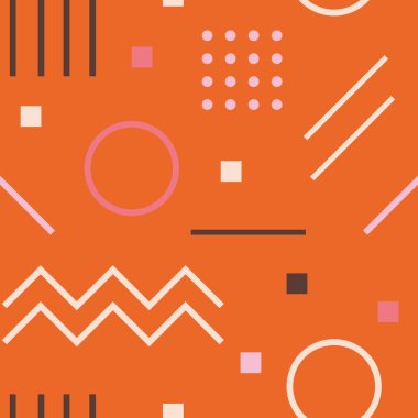 texture pattern with geometric colorful shapes