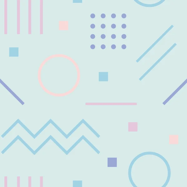 Motif de texture avec des formes géométriques colorées — Image vectorielle