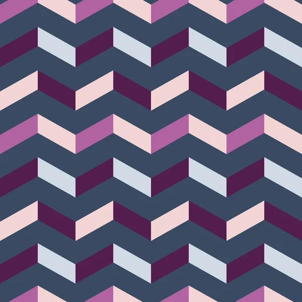 Motif sans couture avec ornement en chevron — Image vectorielle