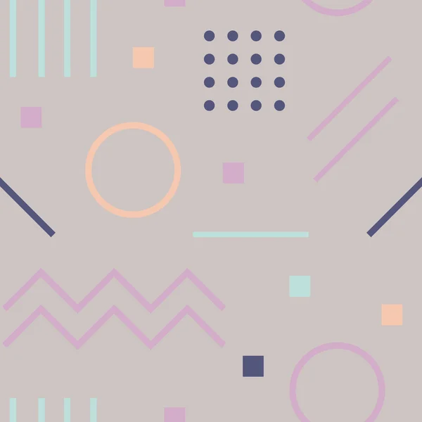 Texture pattern with geometric colorful shapes — 스톡 벡터