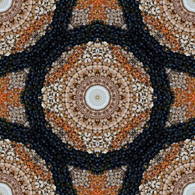 Güzel çiçek Dürbünü seamless modeli