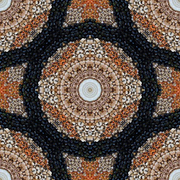 Beautiful kaleidoscope seamless pattern — Stock Photo, Image