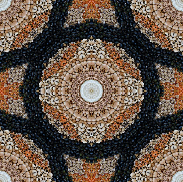 Beautiful kaleidoscope seamless pattern — Stock Photo, Image