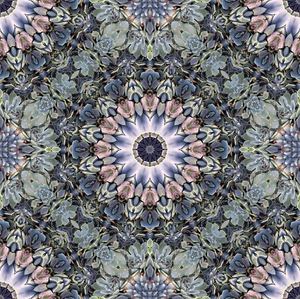 Vzor bezešvé krásný kaleidoskop — Stock fotografie