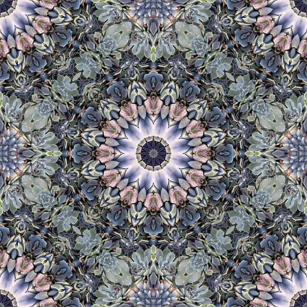 Vzor bezešvé krásný kaleidoskop — Stock fotografie
