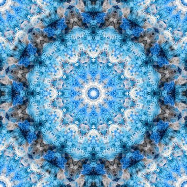 Beautiful kaleidoscope seamless pattern