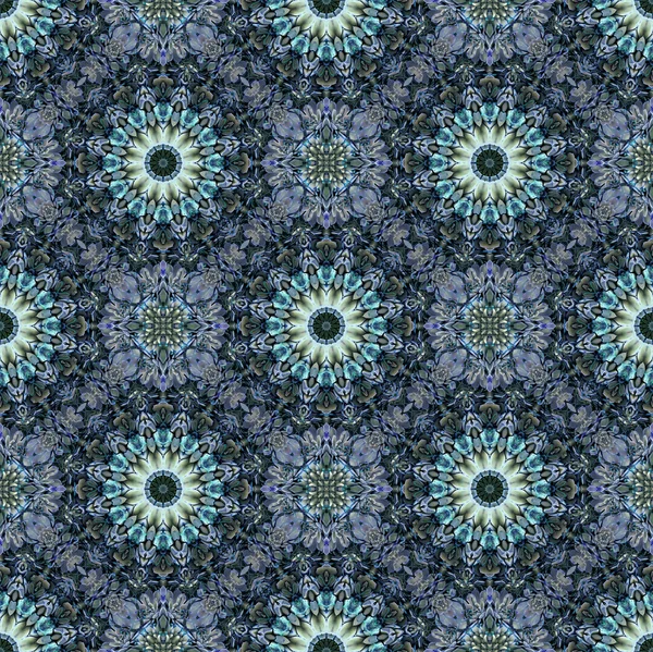 Beautiful kaleidoscope seamless pattern — Stock Photo, Image