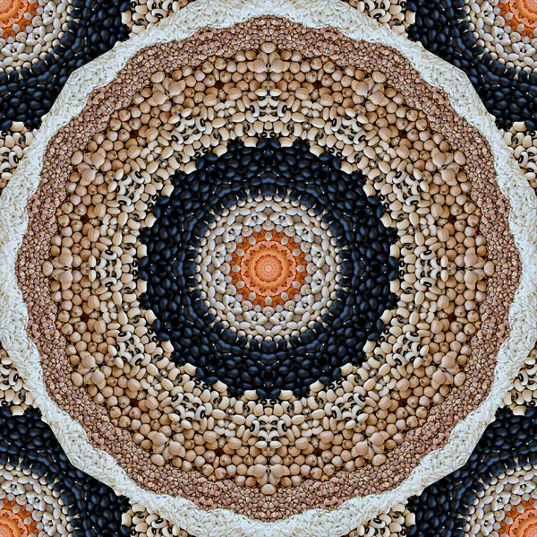 Beautiful kaleidoscope seamless pattern — Stock Photo, Image