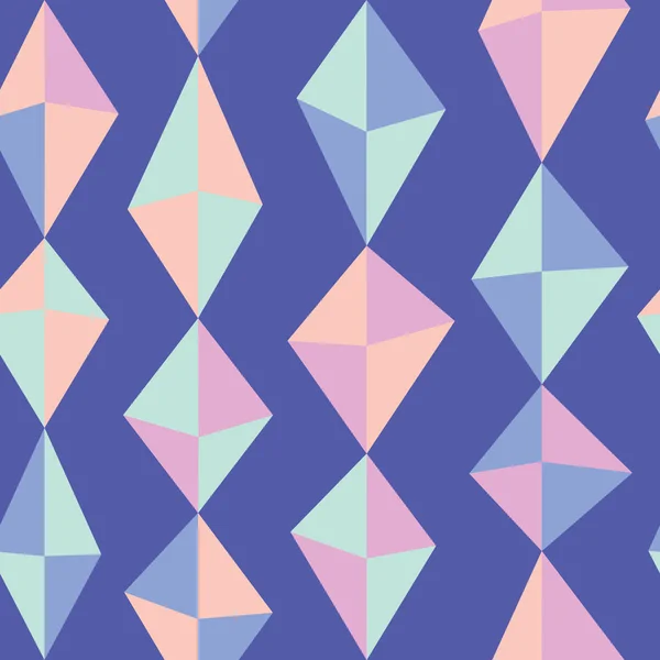 Patrón colorido geométrico — Archivo Imágenes Vectoriales