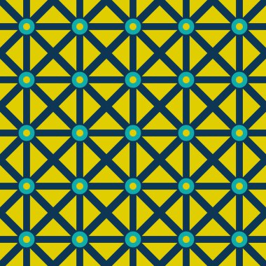 Sorunsuz neon turuncu izometrik okyanuslara 