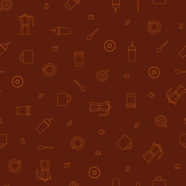 Desen ile kahve kutsal kişilerin resmi. 