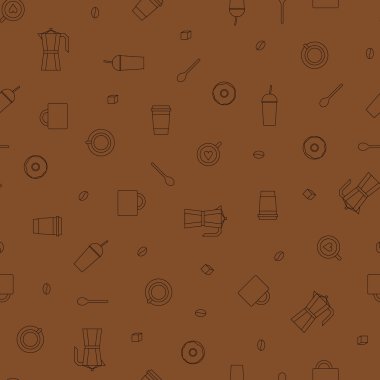 Desen ile kahve kutsal kişilerin resmi. 