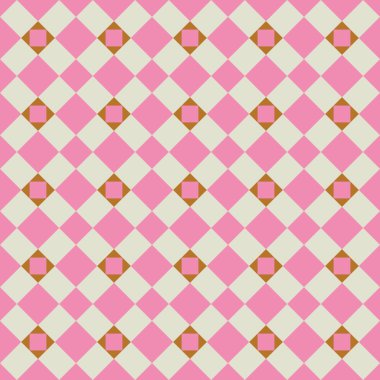 Polka kare renkli arka plan üzerinde,