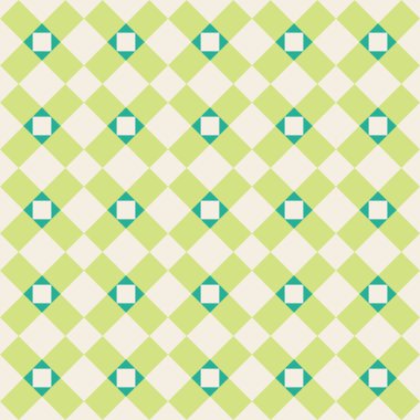 Dikişsiz soyut kare desen