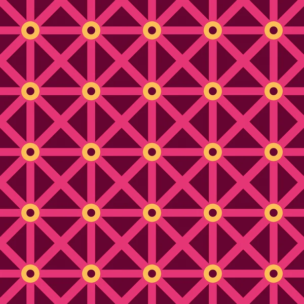 Geometría patrón sin costura — Vector de stock