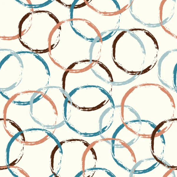 Colored circle seamless pattern — Free Stock Photo