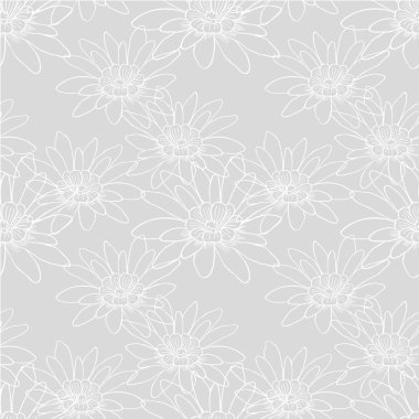 zarif sorunsuz çiçek desenli.