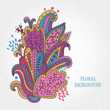 zarif çiçek arka plan.