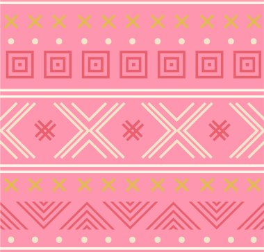 Dikişsiz süsleme yerli desen.