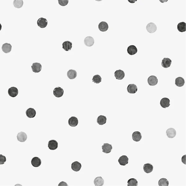 Naadloze kleurrijke polka dots — Stockvector