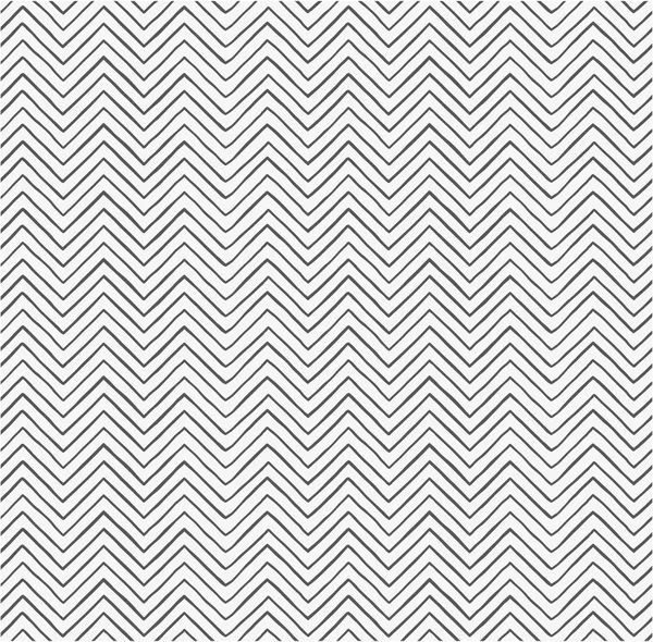 Classic hand drawn chevron seamless pattern — Stock Vector