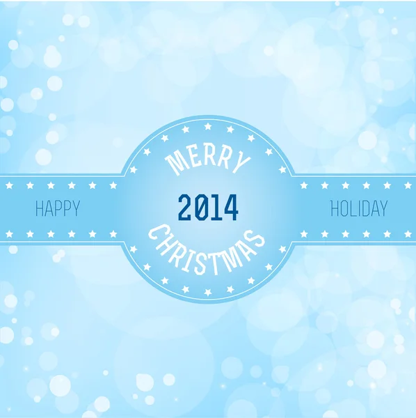 Merry Christmas and New Year background. — Stock Vector