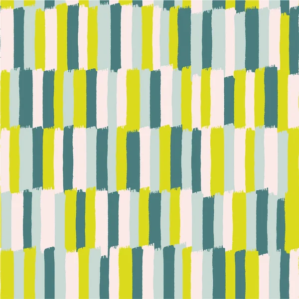 Pola mulus abstrak dengan garis berwarna-warni - Stok Vektor